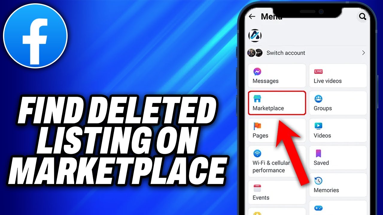 How to find deleted ads on facebook marketplace