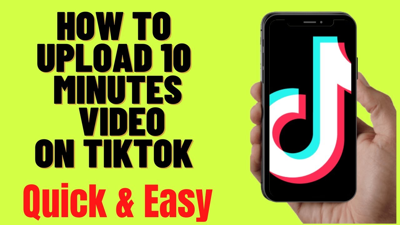 How to upload long video on TikTok from gallery