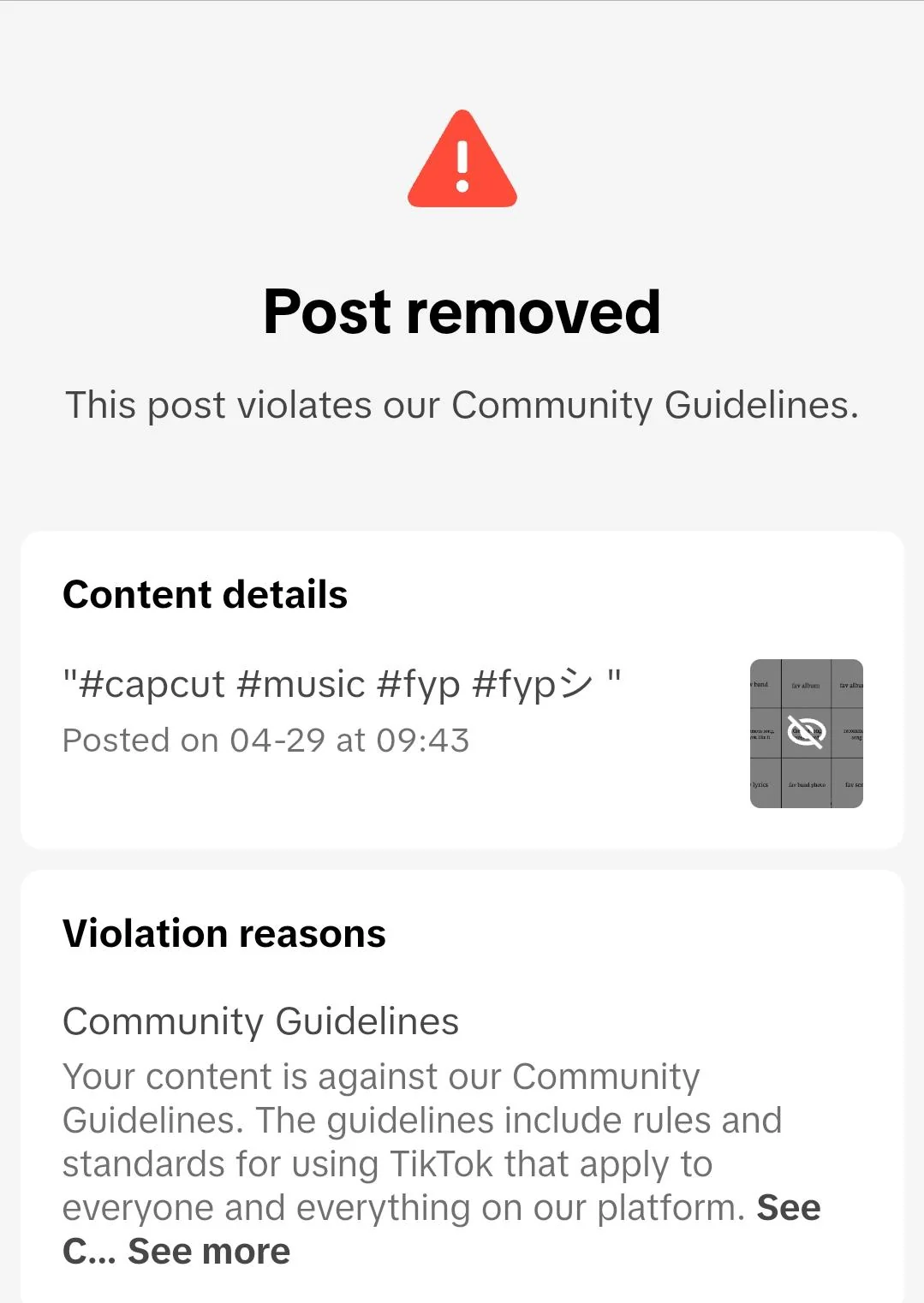 How to Remove community guidelines violation TikTok