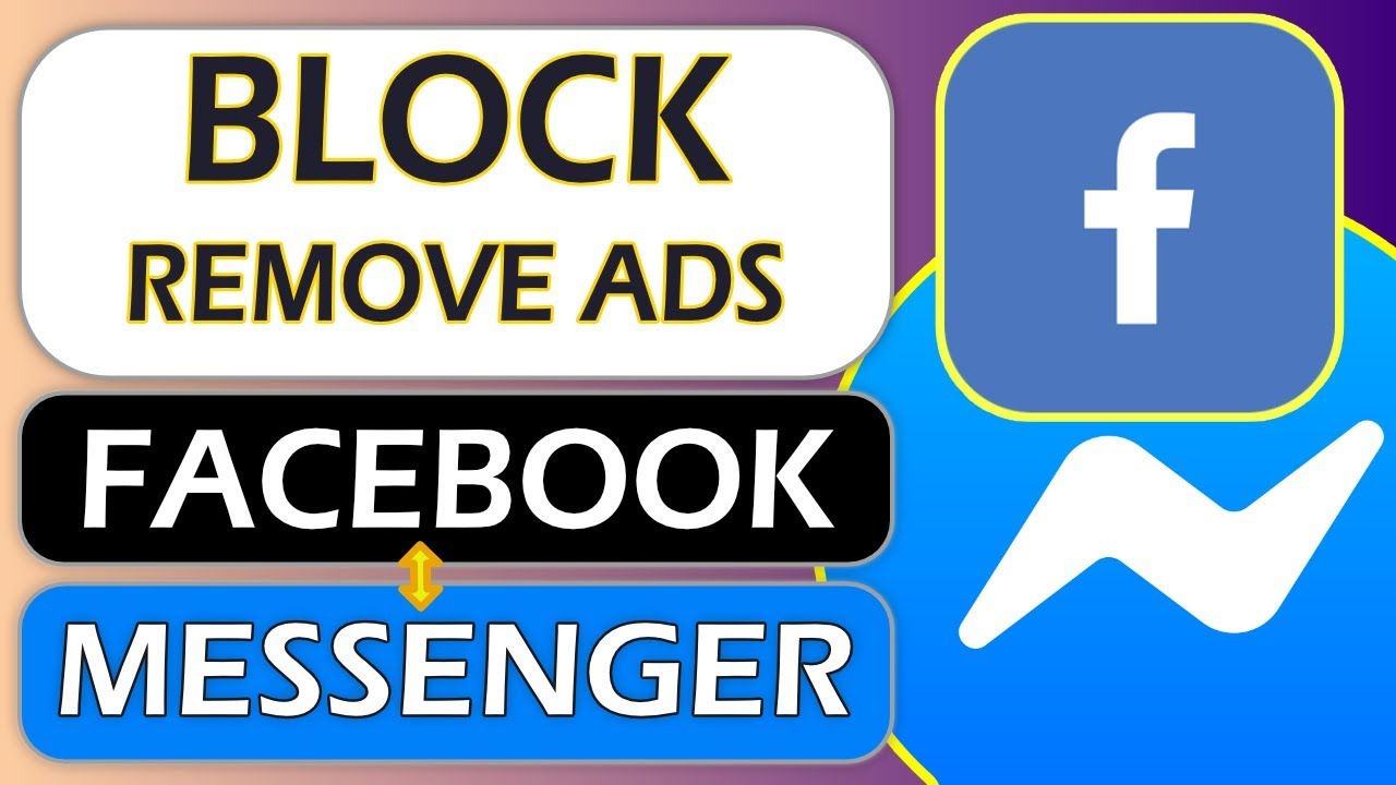 How to remove ads in Messenger conversation