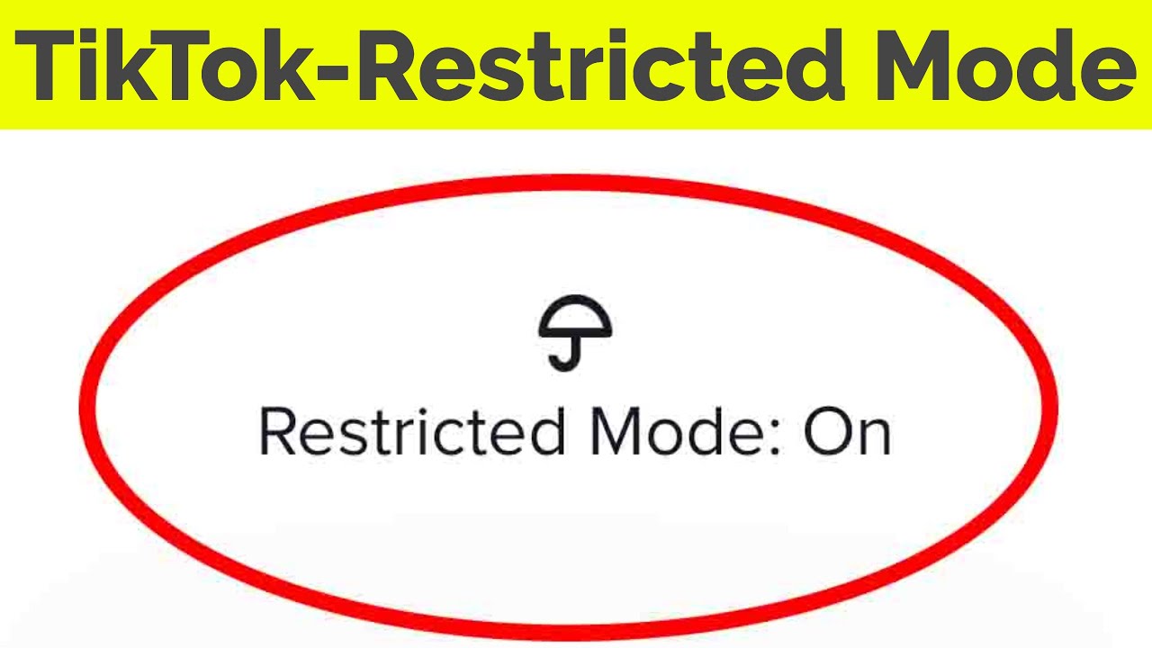 TikTok Restricted Mode not working