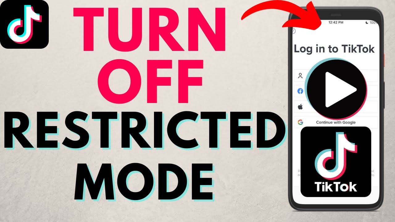 TikTok restricted mode off but still showing