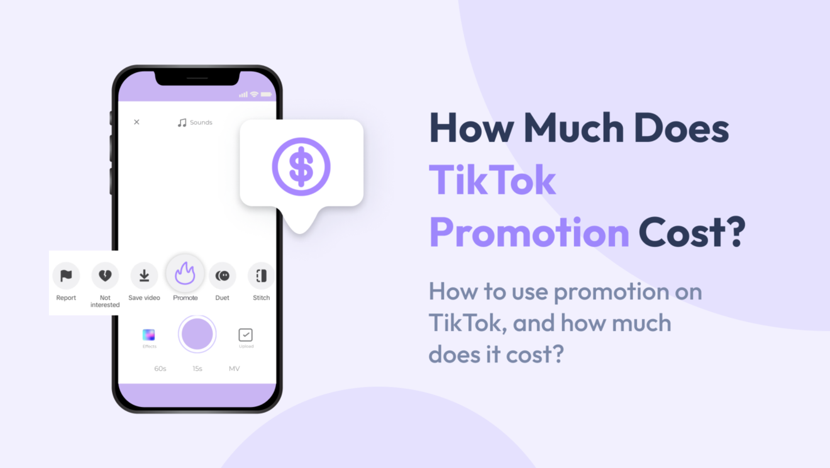 How much is TikTok Promote?