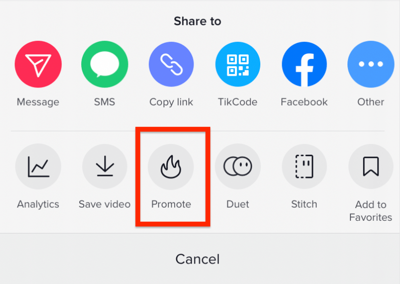 How to promote videos on TikTok