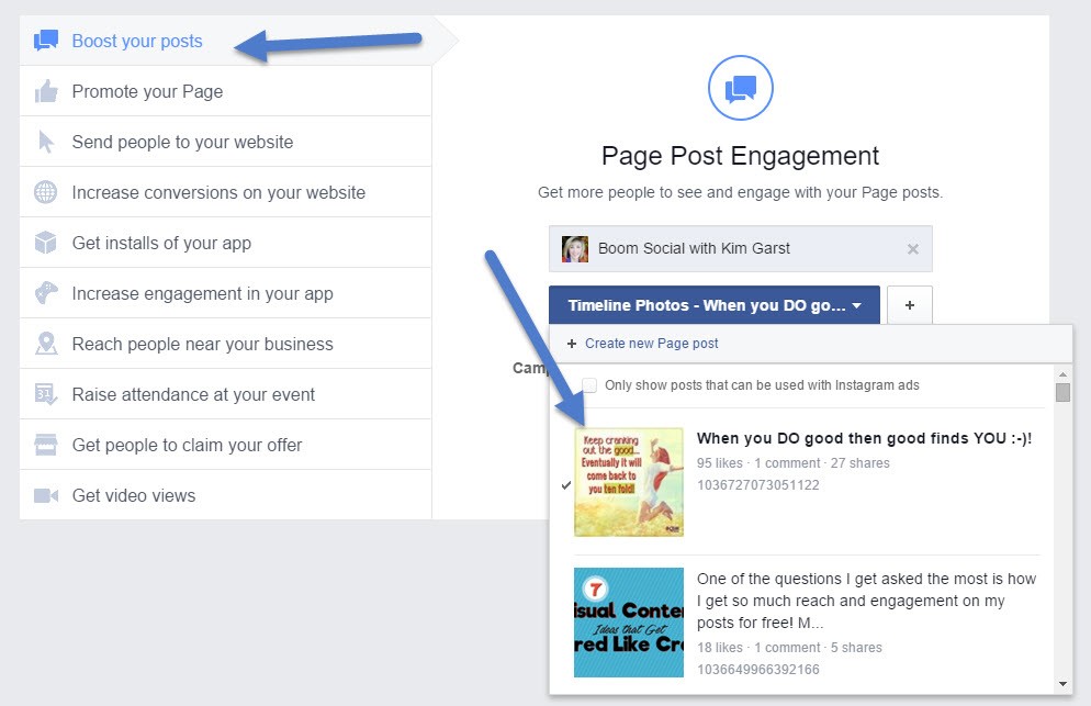 How to boost Facebook post for free