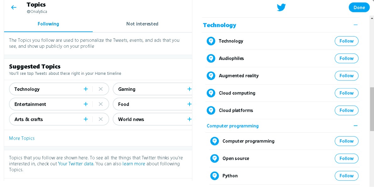 How to promote Twitter topics