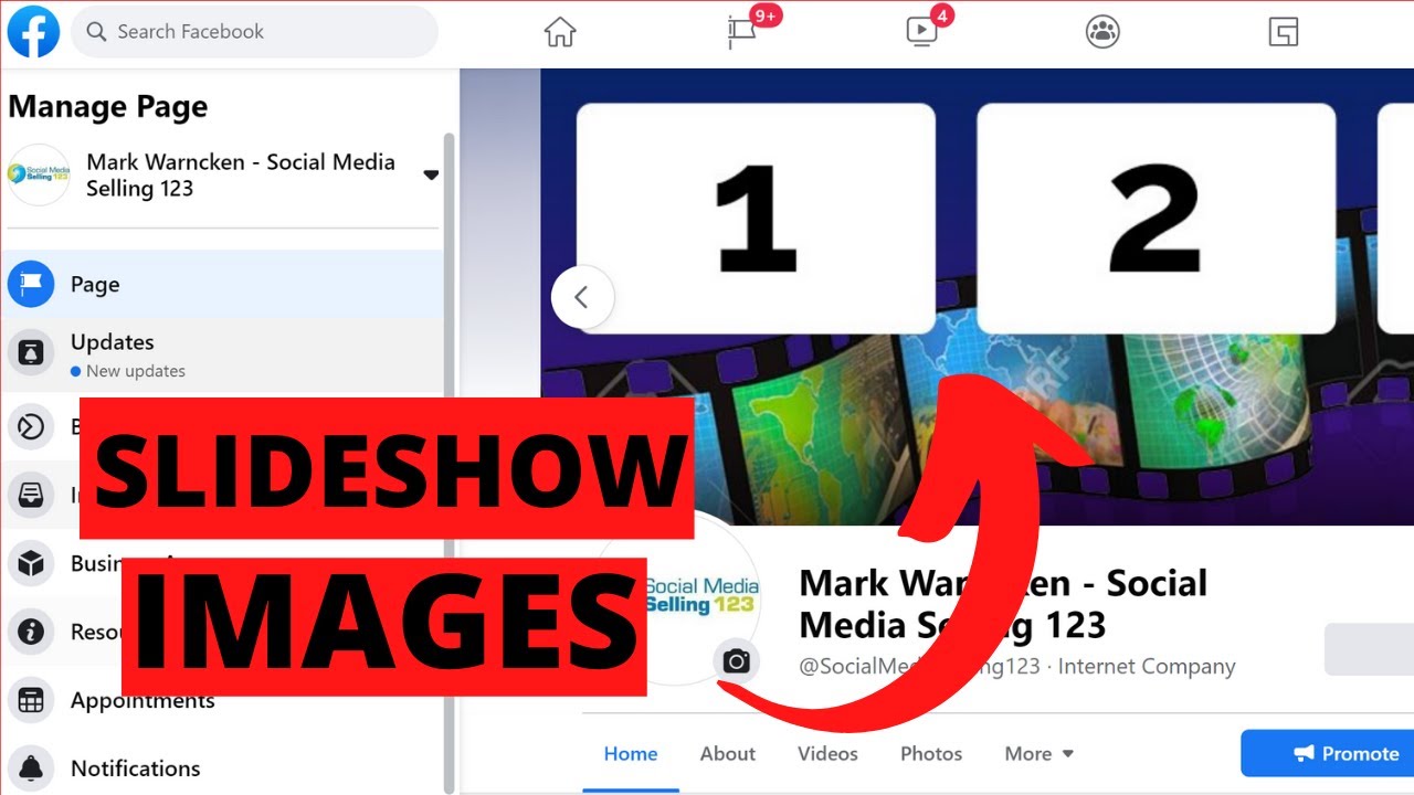 How to put multiple pictures on Facebook cover photo